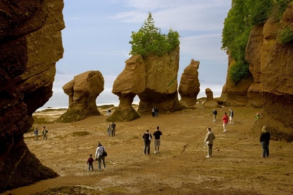 صخره‌های هوپ ول (Hopewell)